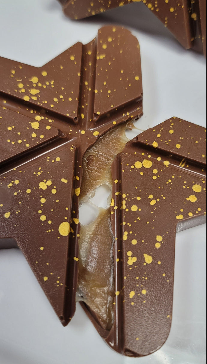 Sea Salt Caramel Break-a-part Star Bar