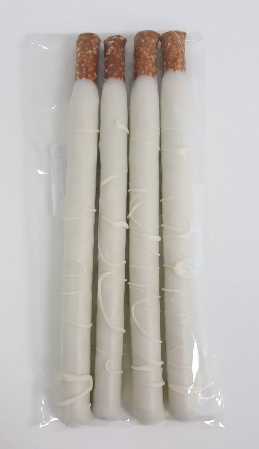 White Pretzel Rods 4-pack